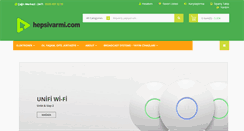 Desktop Screenshot of hepsivarmi.com
